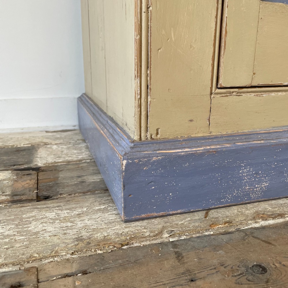 Victorian Pine Painted School Cupboard View VII