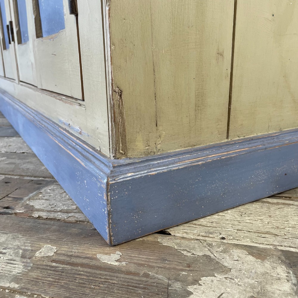 Victorian Pine Painted School Cupboard View XIII