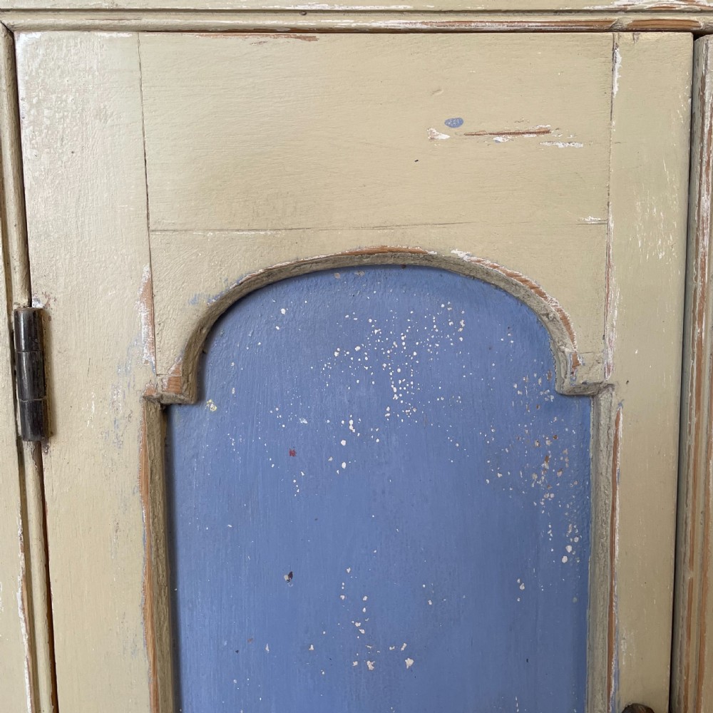 Victorian Pine Painted School Cupboard View XIV