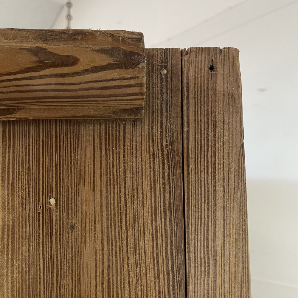 Large Early 20th C. Pine Cupboard View IX