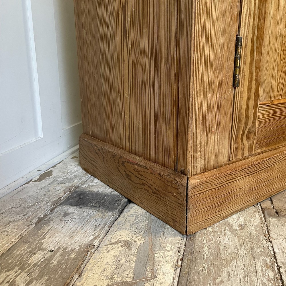 Large Early 20th C. Pine Cupboard View XI