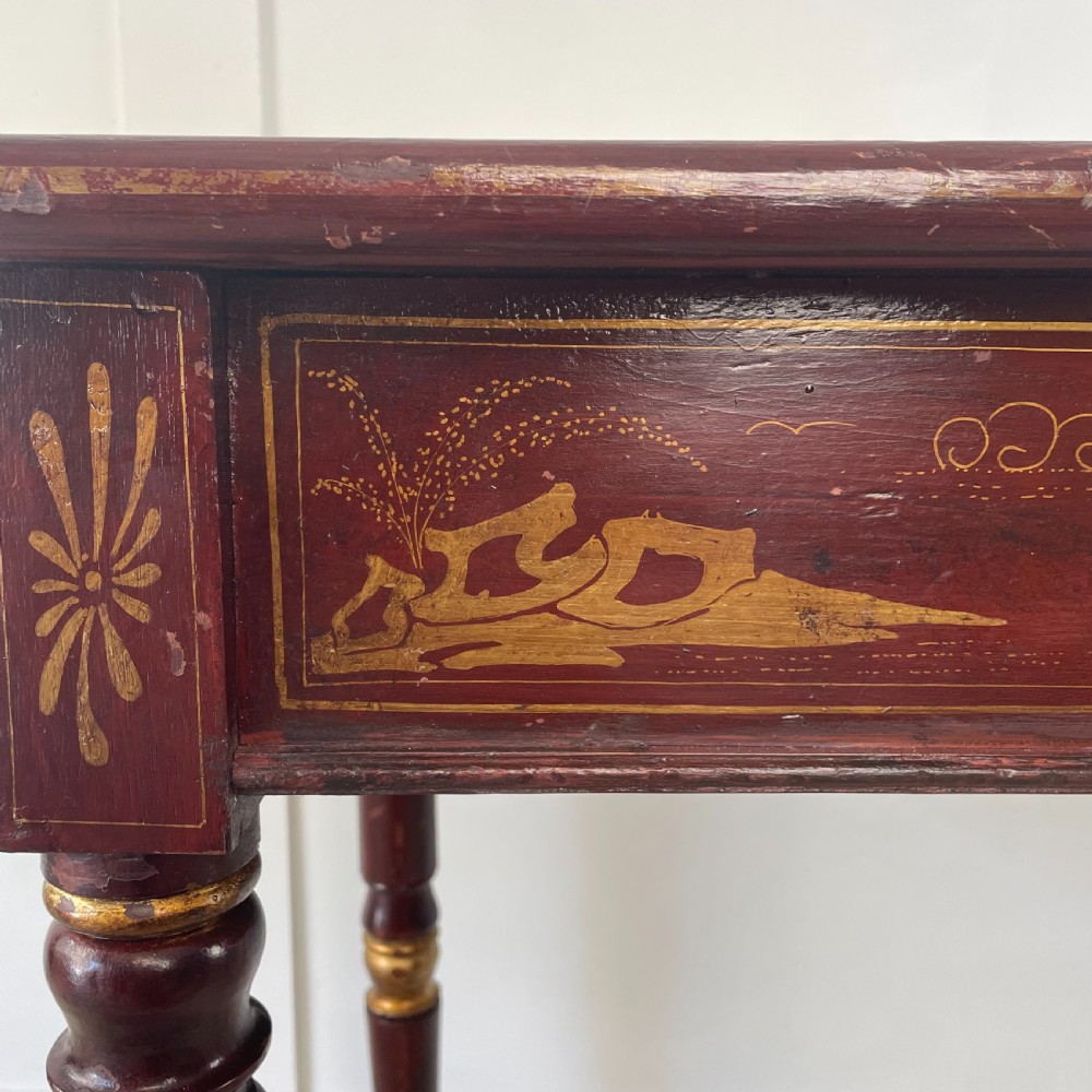 Victorian Chinoiserie Lamp Table View V