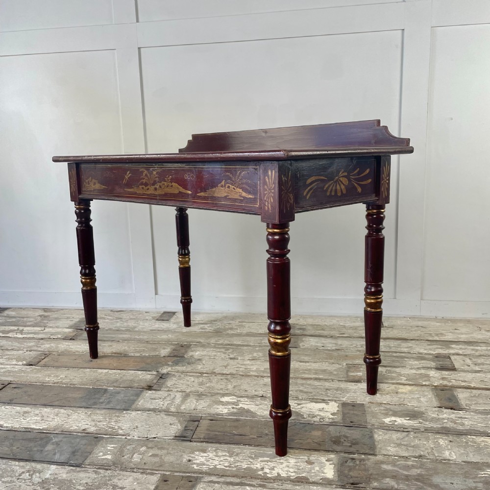 Victorian Chinoiserie Lamp Table View X