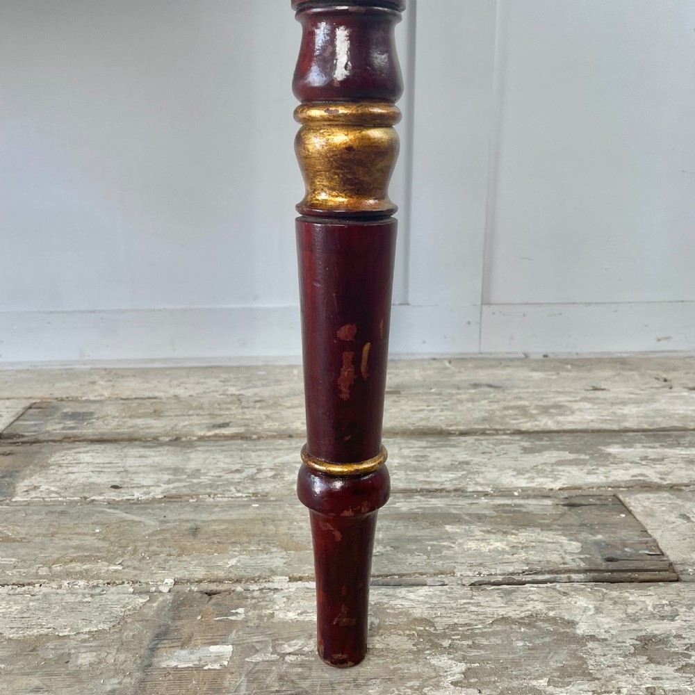 Victorian Chinoiserie Lamp Table View XIII