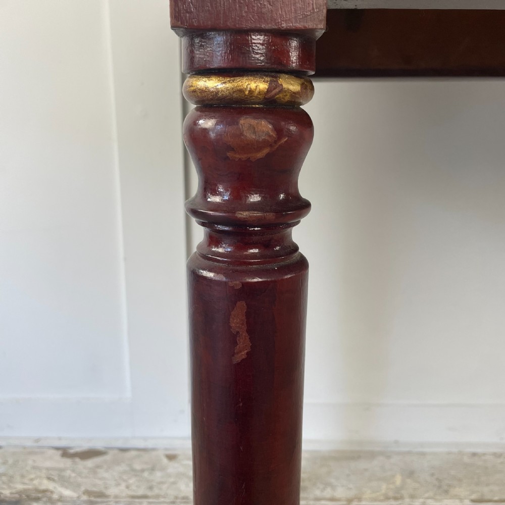 Victorian Chinoiserie Lamp Table View XIV