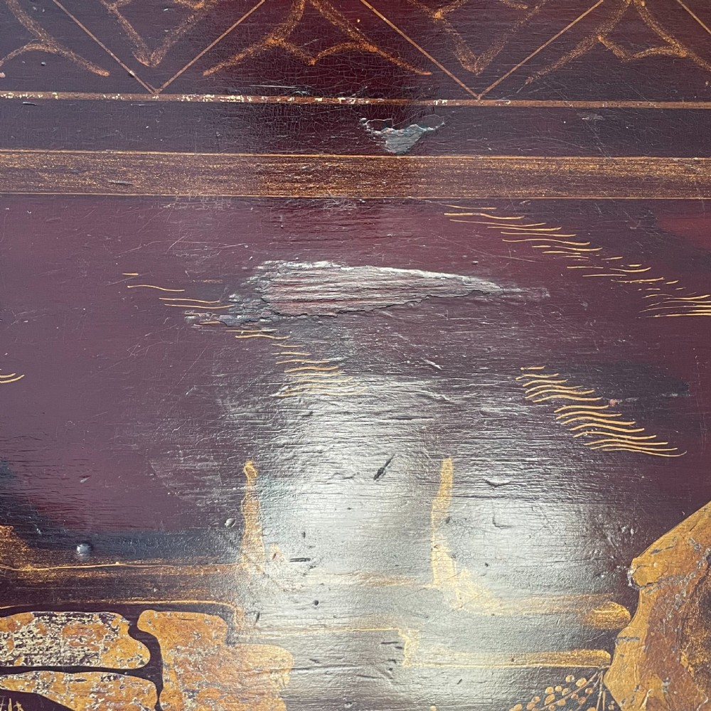 Victorian Chinoiserie Lamp Table View XVI
