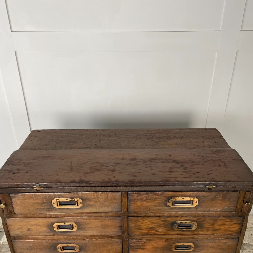 19th C. Gunsmiths Bank of Drawers View XI