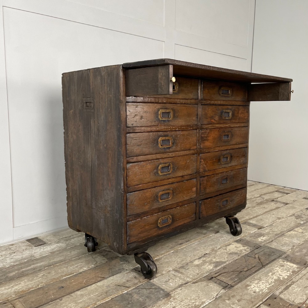 19th C. Gunsmiths Bank of Drawers View XIV