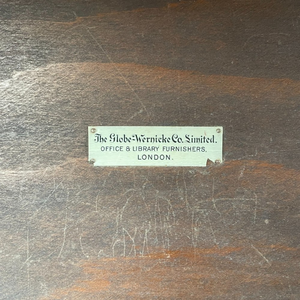 Oak Globe Wernicke Barristers Bookcase View IX