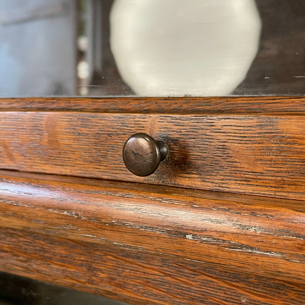 Oak Globe Wernicke Barristers Bookcase View XII