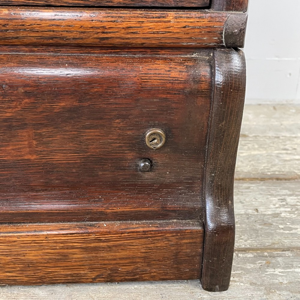 Oak Globe Wernicke Barristers Bookcase View XVII