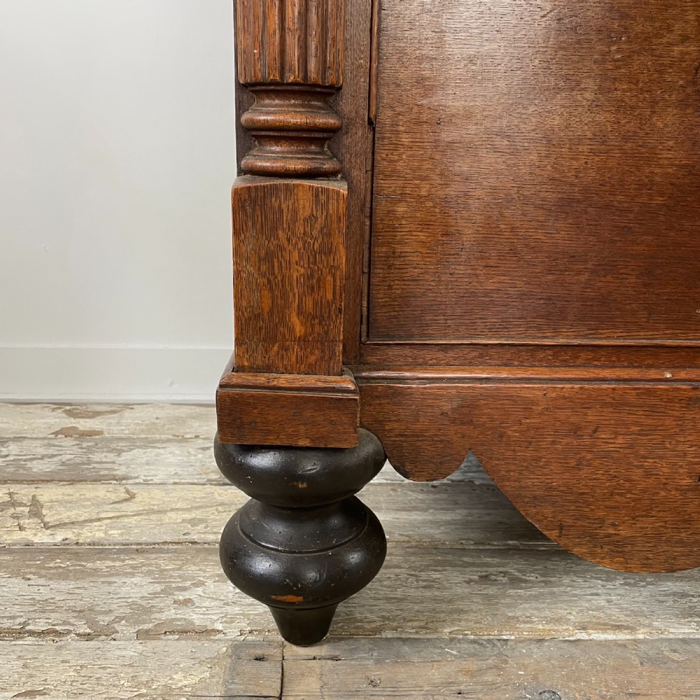 19th C. Welsh Oak Chest of Drawers View IV
