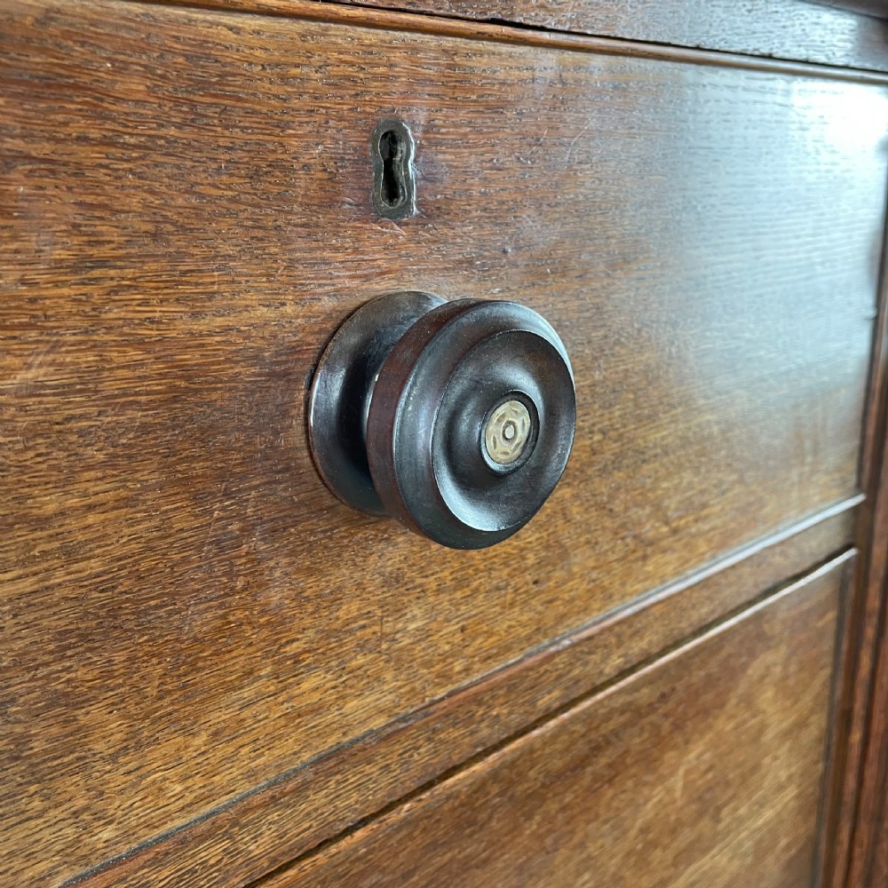 19th C. Welsh Oak Chest of Drawers View VI