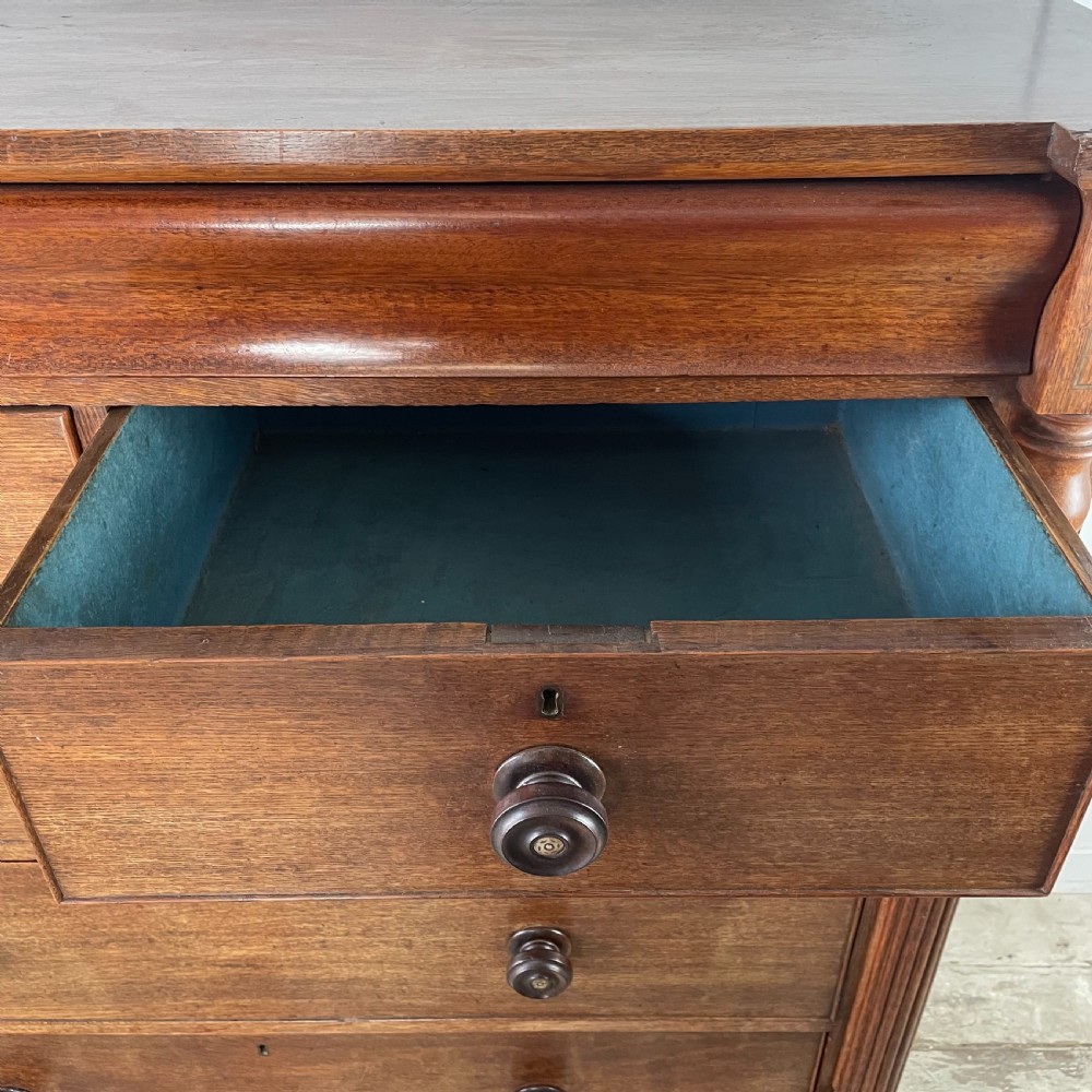 19th C. Welsh Oak Chest of Drawers View VII