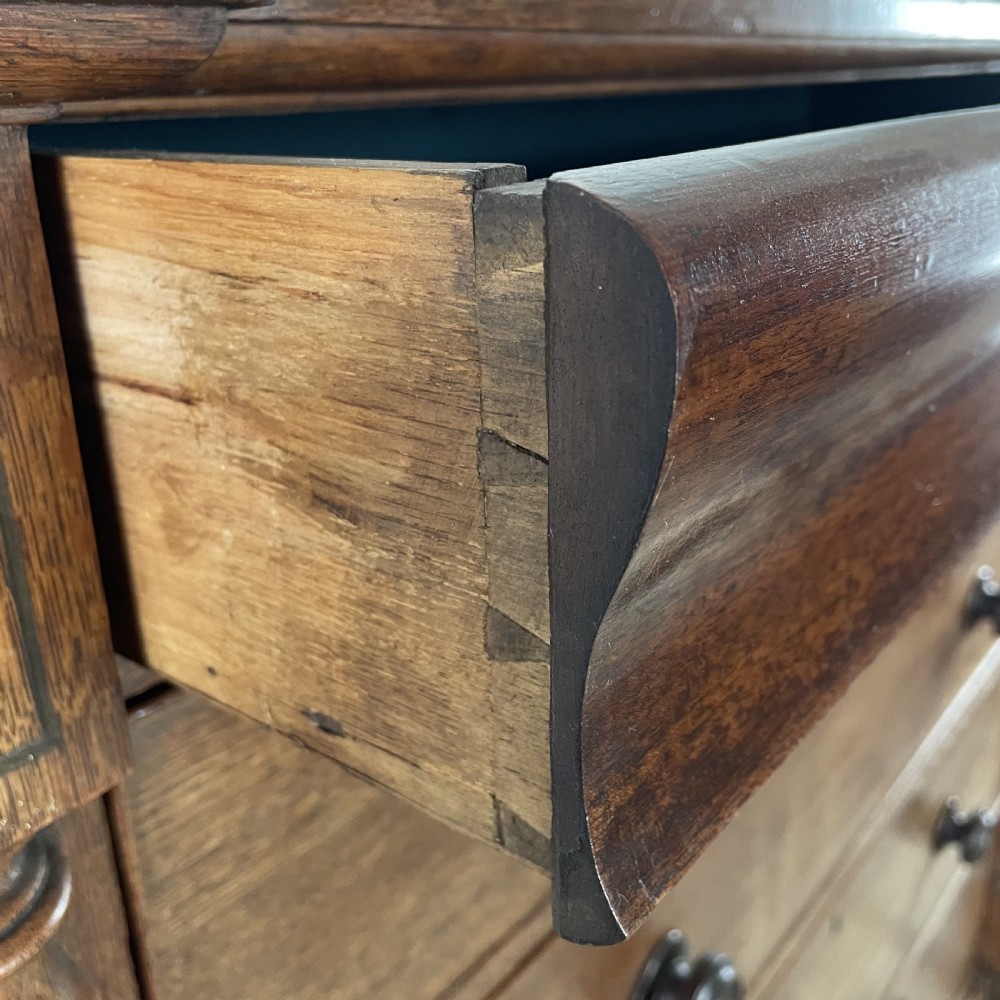 19th C. Welsh Oak Chest of Drawers View VIII