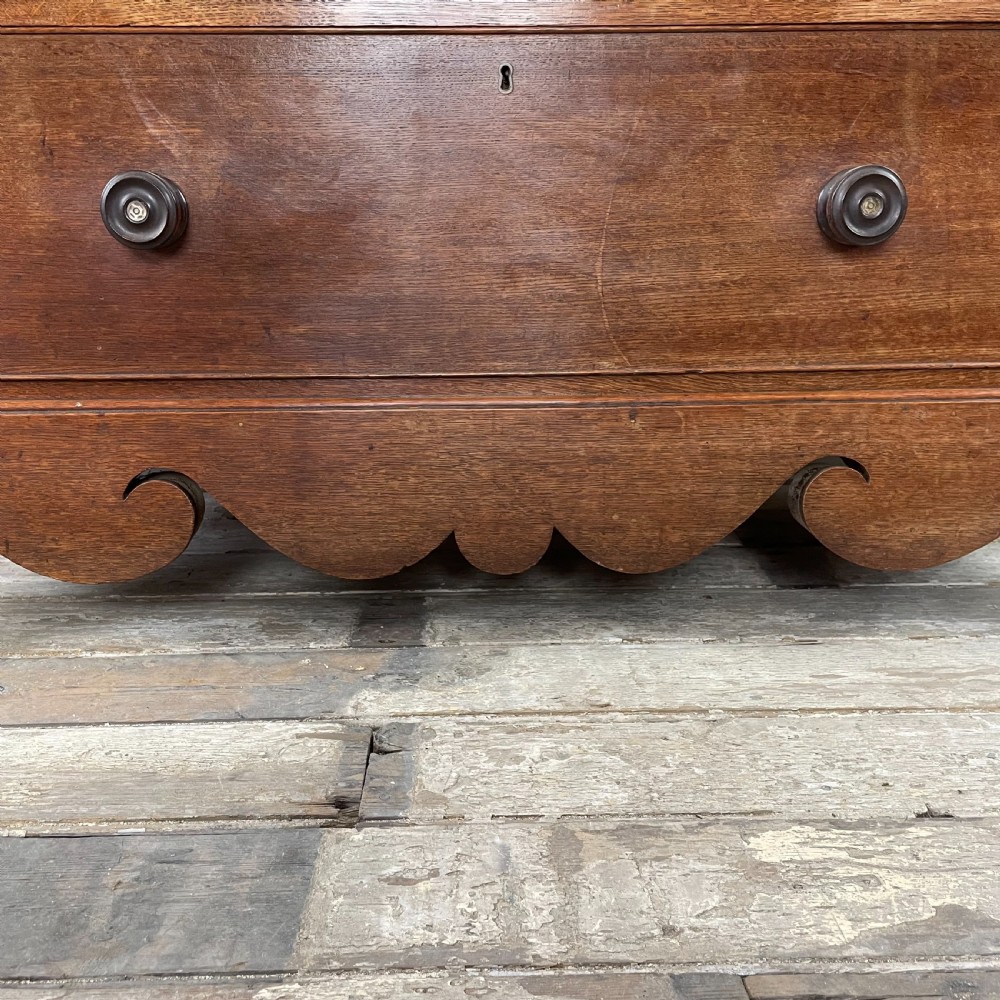 19th C. Welsh Oak Chest of Drawers View XI
