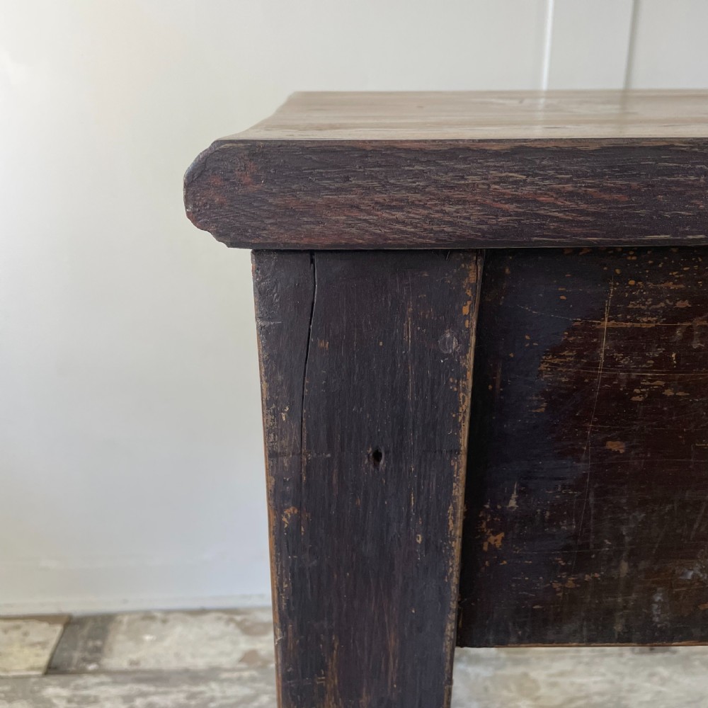 Georgian Painted Pine Prep Table View V