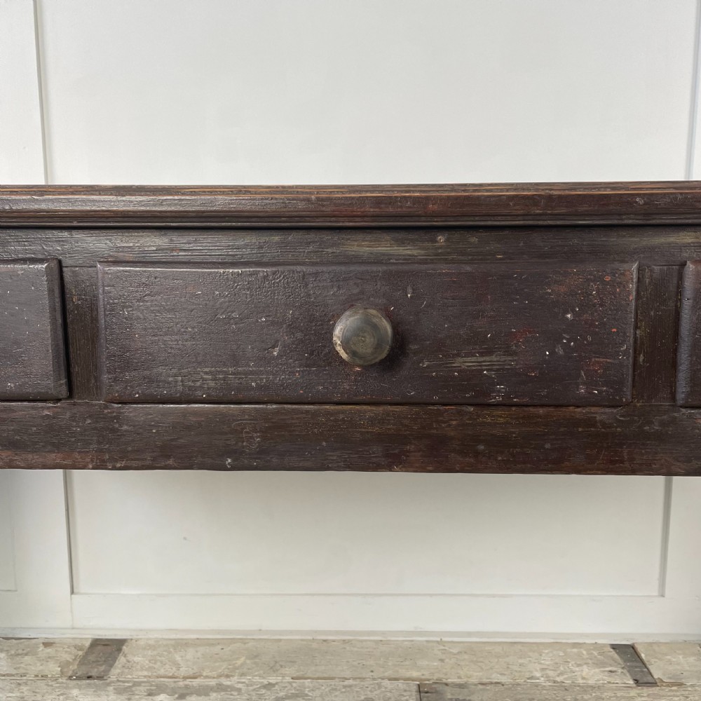 Georgian Painted Pine Prep Table View IX