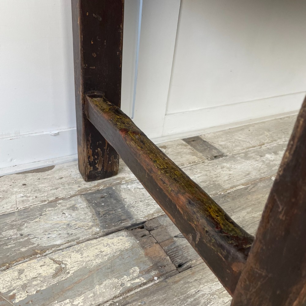 Georgian Painted Pine Prep Table View XI