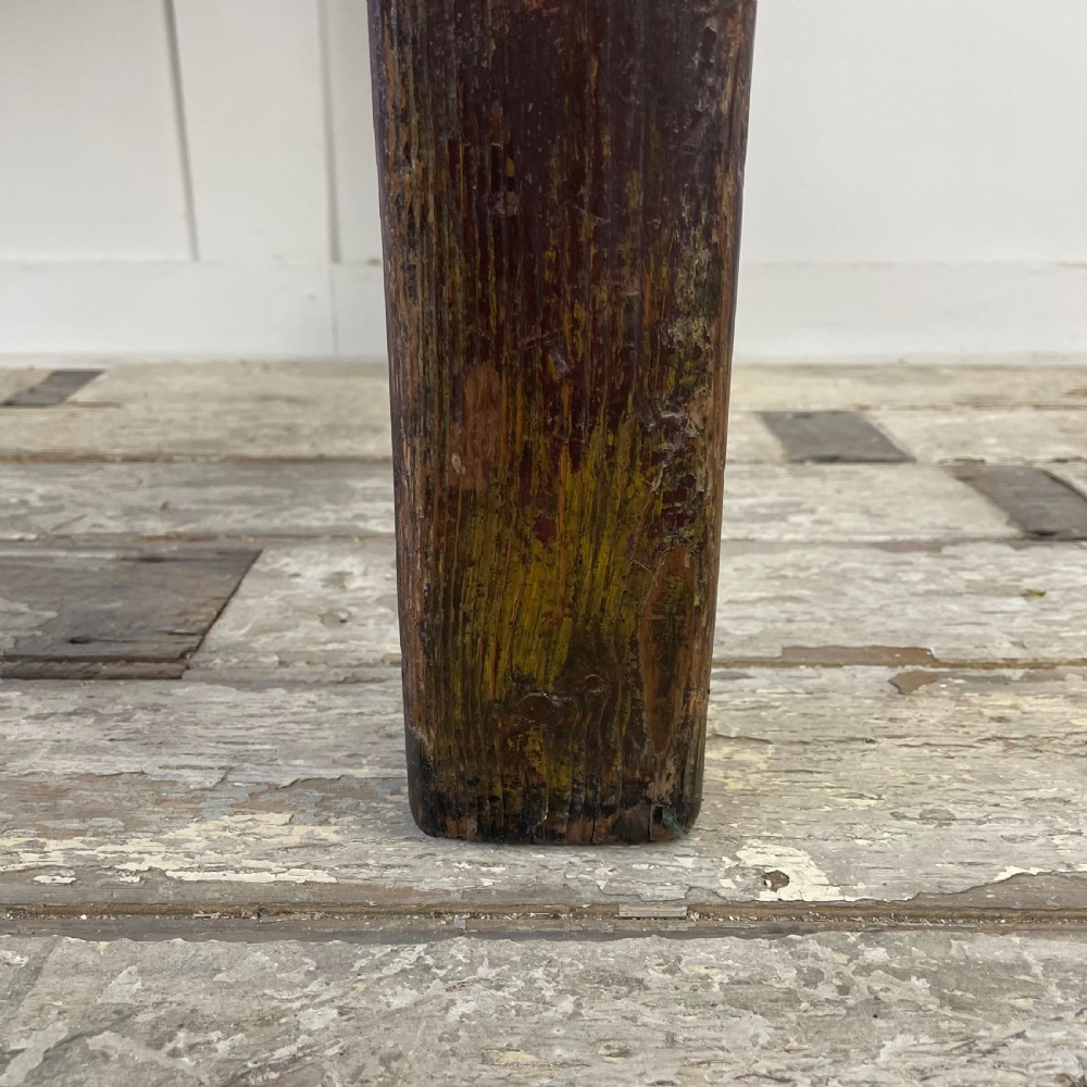 Georgian Painted Pine Prep Table View XIV