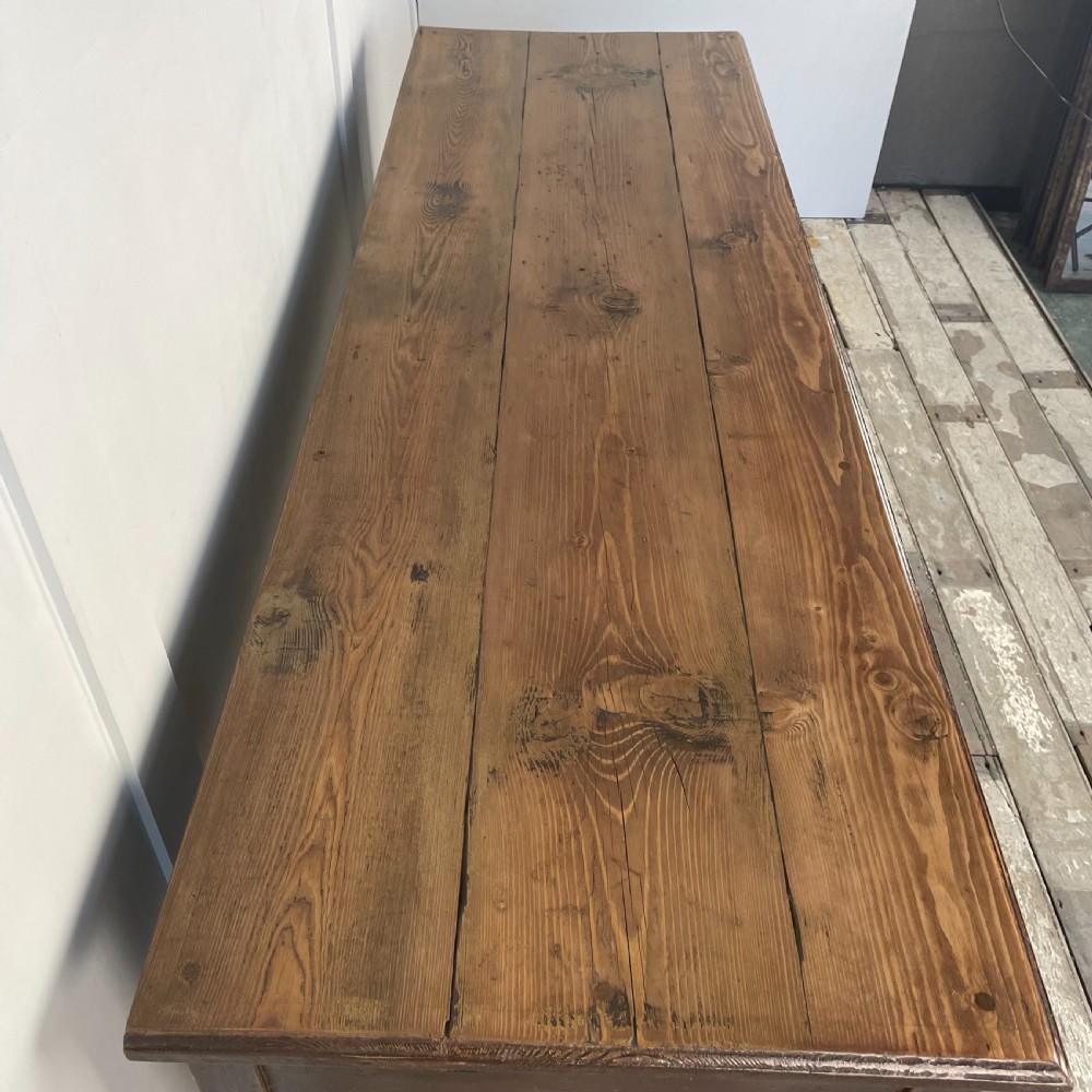 Georgian Painted Pine Prep Table View XVI
