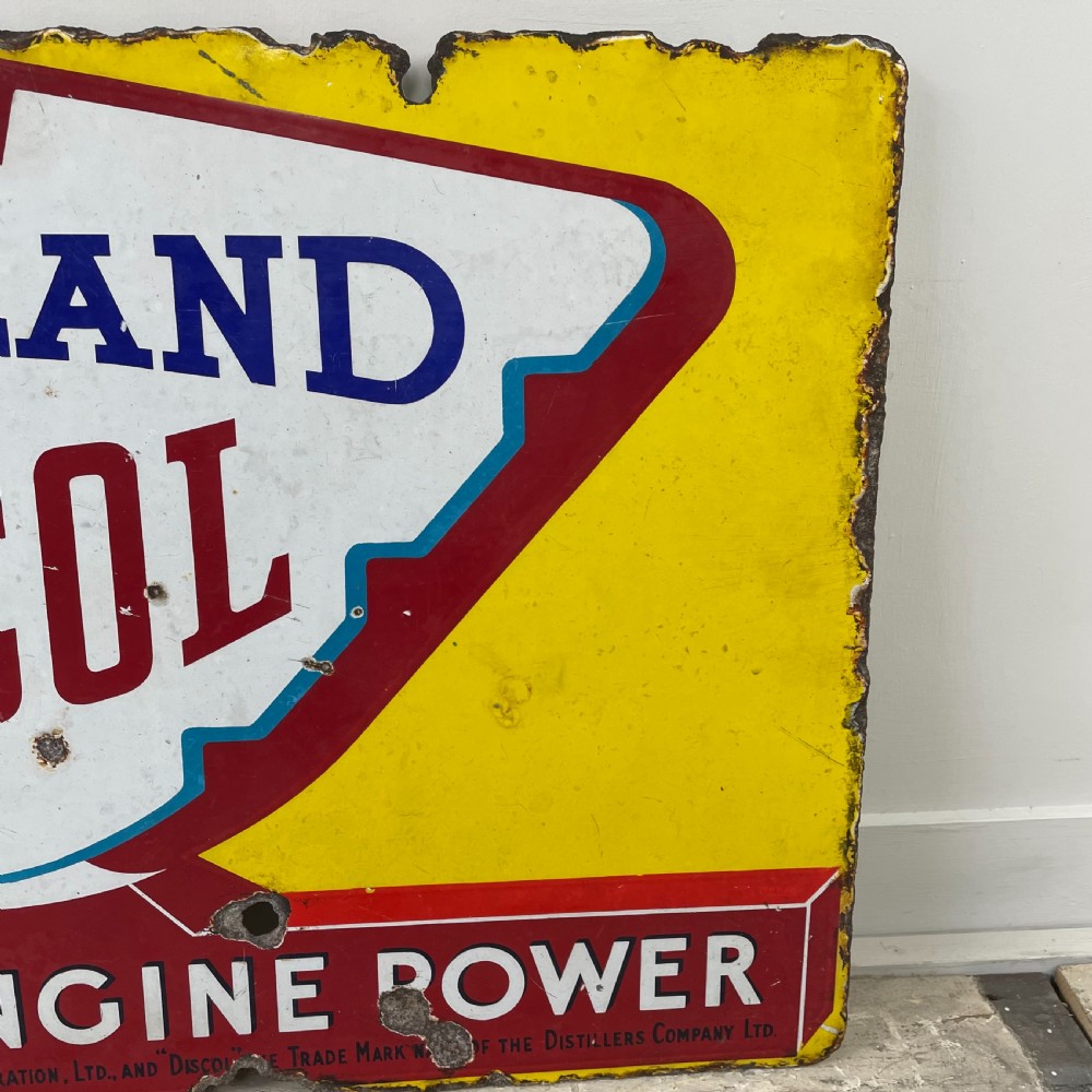 1930's Enamel Advertising Sign - Cleveland Discol View IV