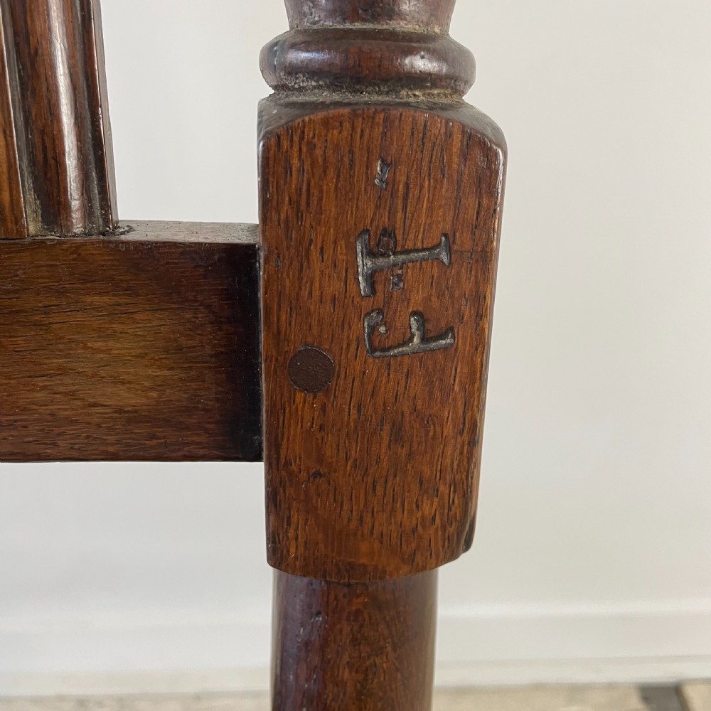 17th C. Oak Hall Chair View IV