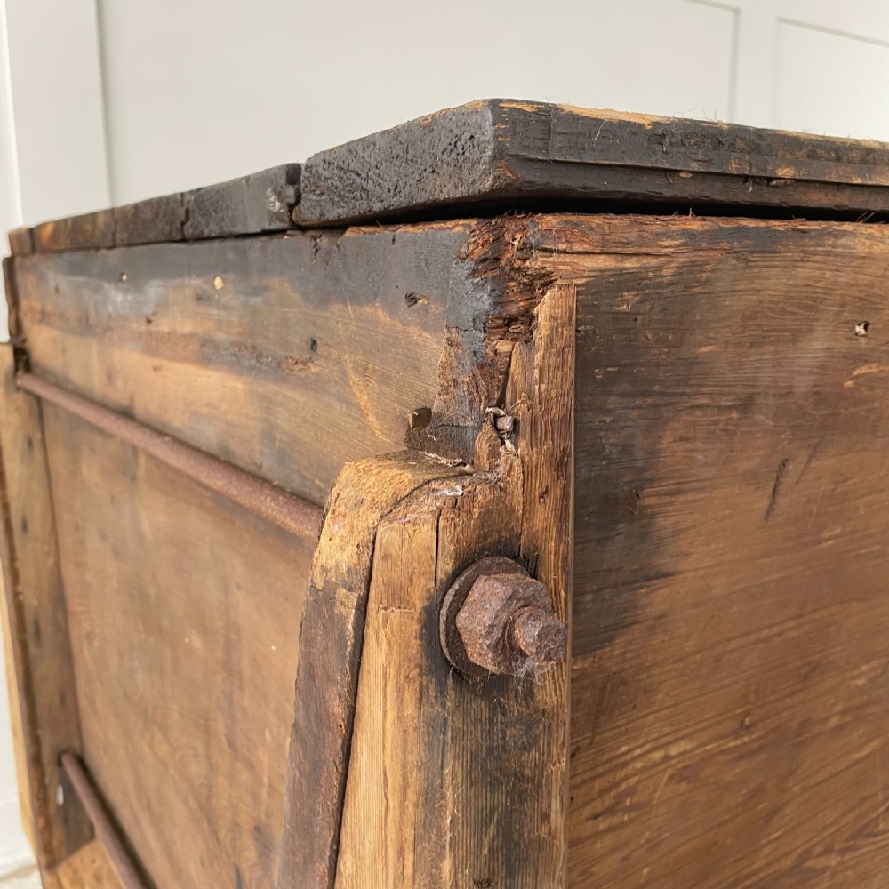 Large 19th C. Pine Dough Bin View VIII