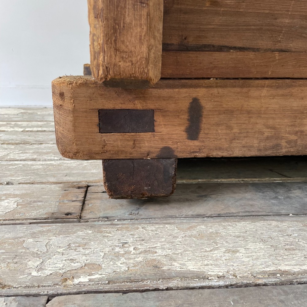 Large 19th C. Pine Dough Bin View IX