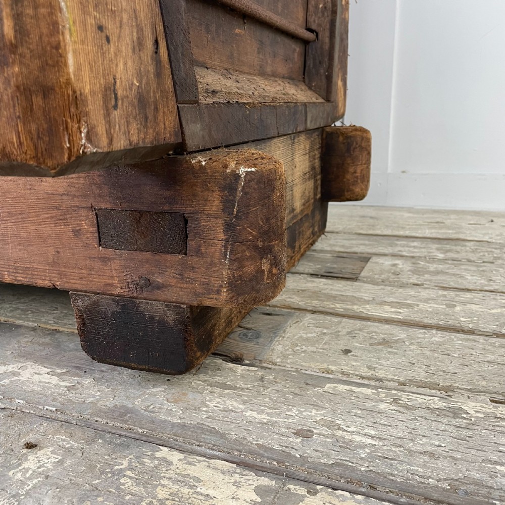 Large 19th C. Pine Dough Bin View XI
