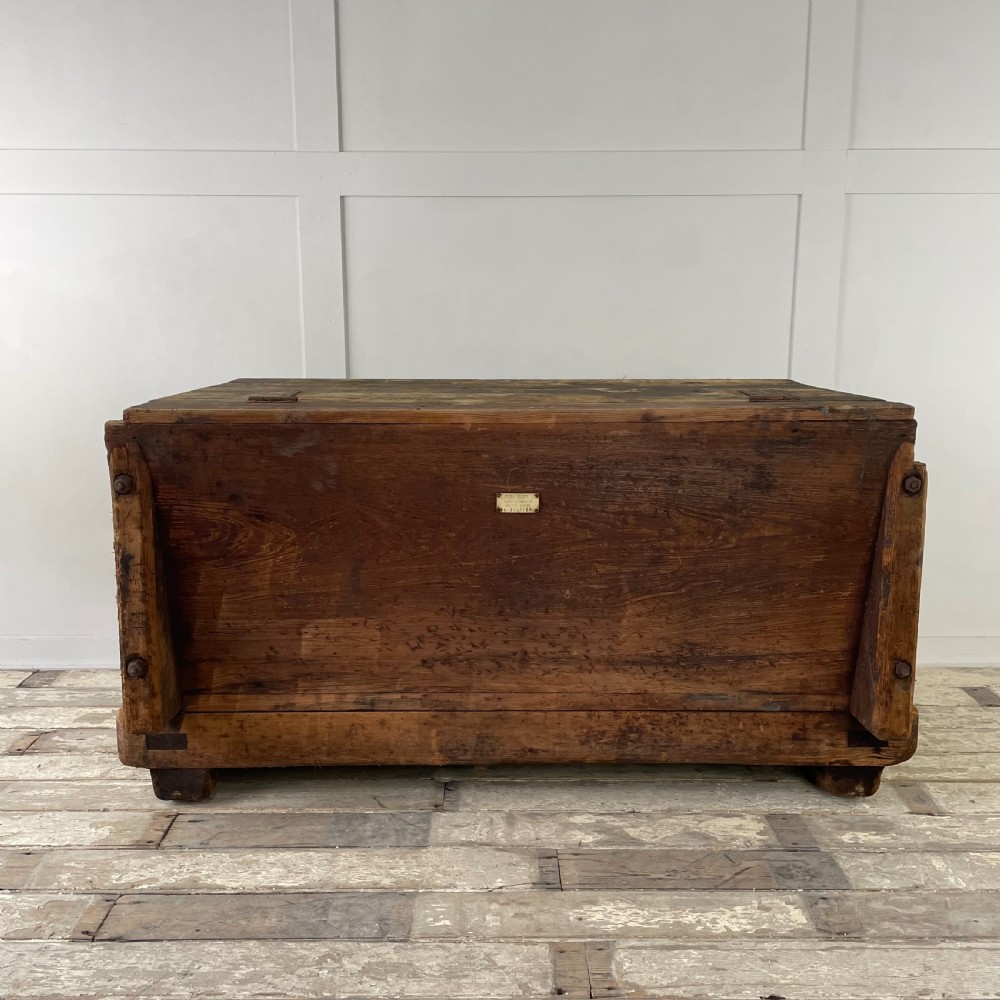 Large 19th C. Pine Dough Bin View XIII