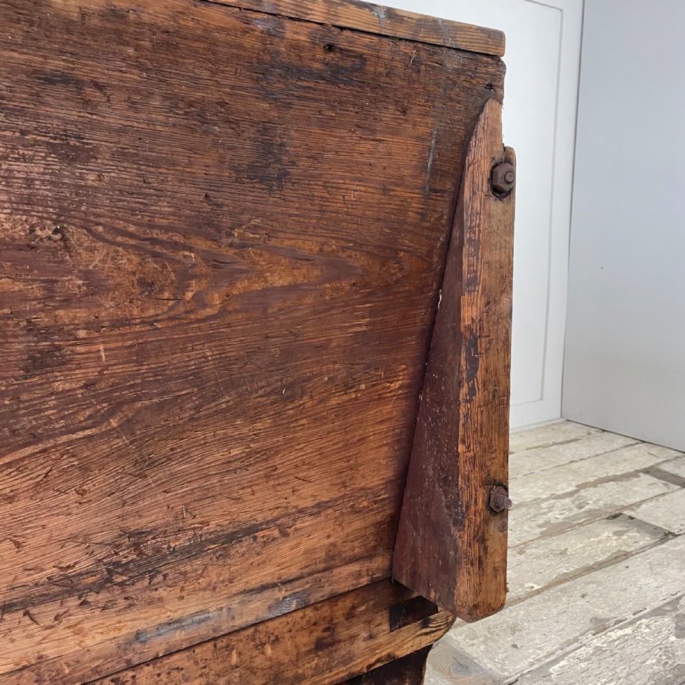 Large 19th C. Pine Dough Bin View XIV