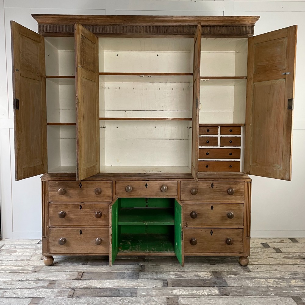 Early 19th C. Pine Housekeepers Cupboard View II