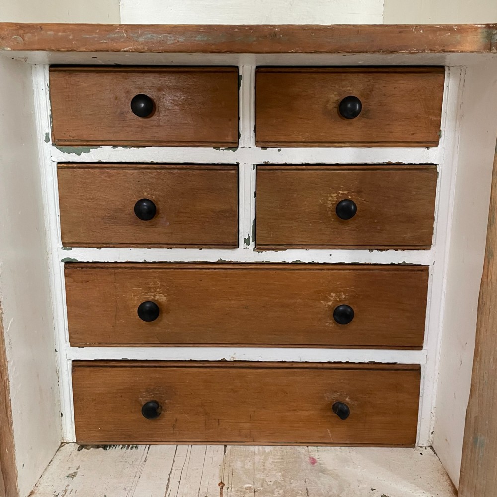 Early 19th C. Pine Housekeepers Cupboard View III