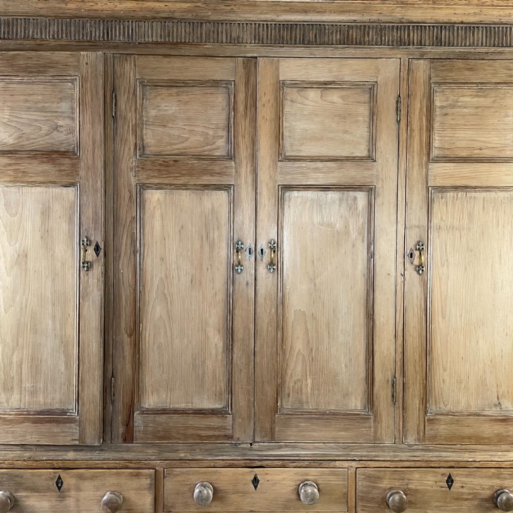 Early 19th C. Pine Housekeepers Cupboard View VI