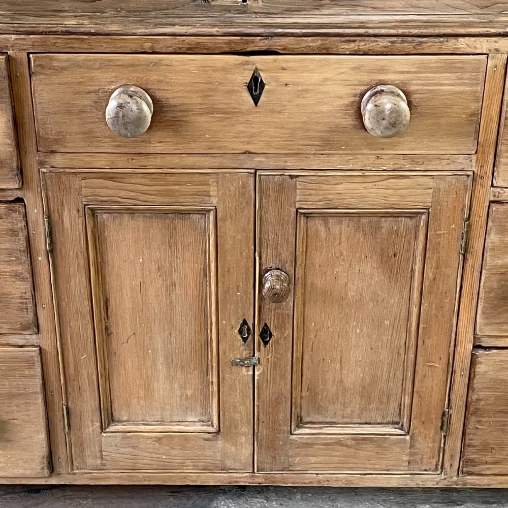 Early 19th C. Pine Housekeepers Cupboard View X