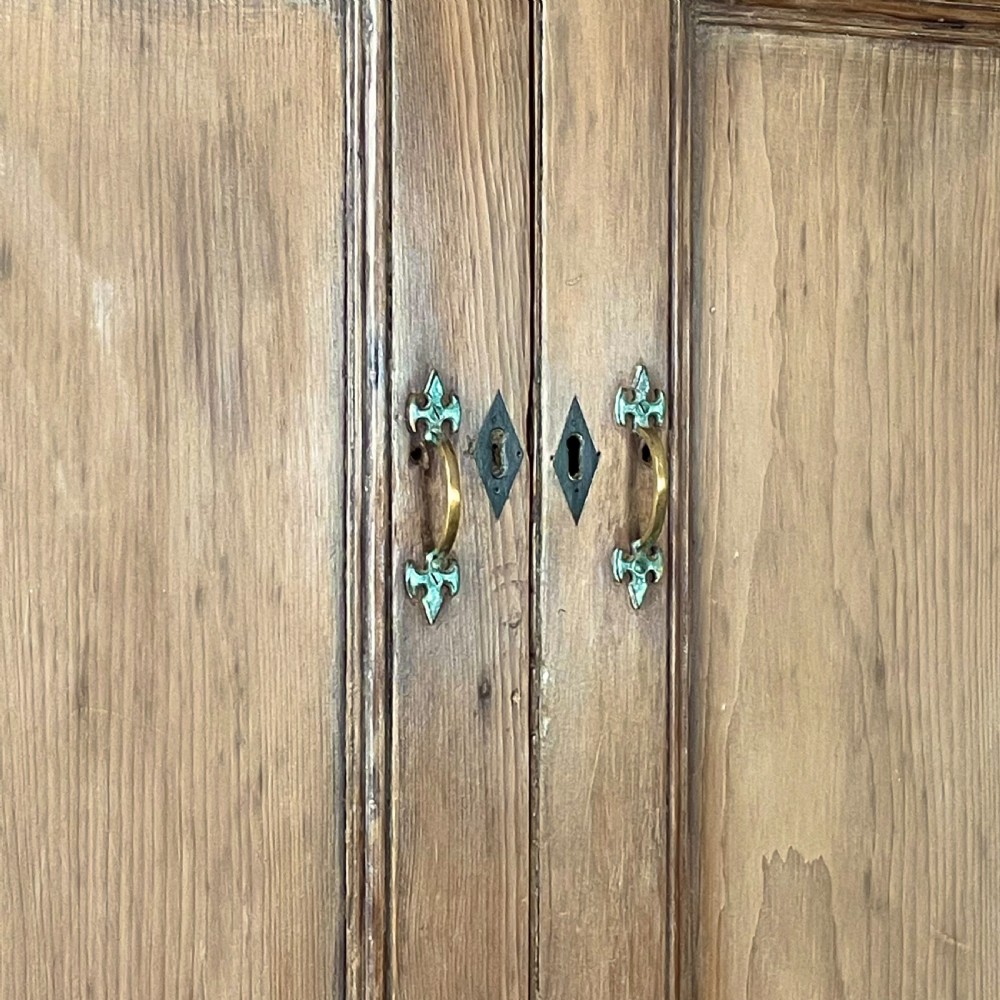 Early 19th C. Pine Housekeepers Cupboard View XVII