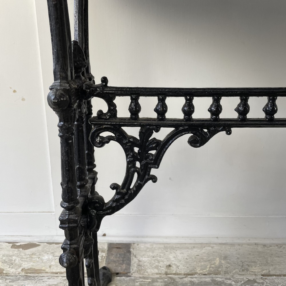 Victorian Mahogany Console Table View VIII