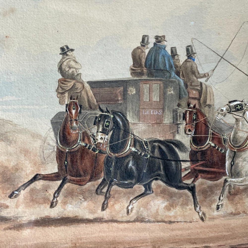 19th C. Watercolour - Charles Cooper Henderson View IV