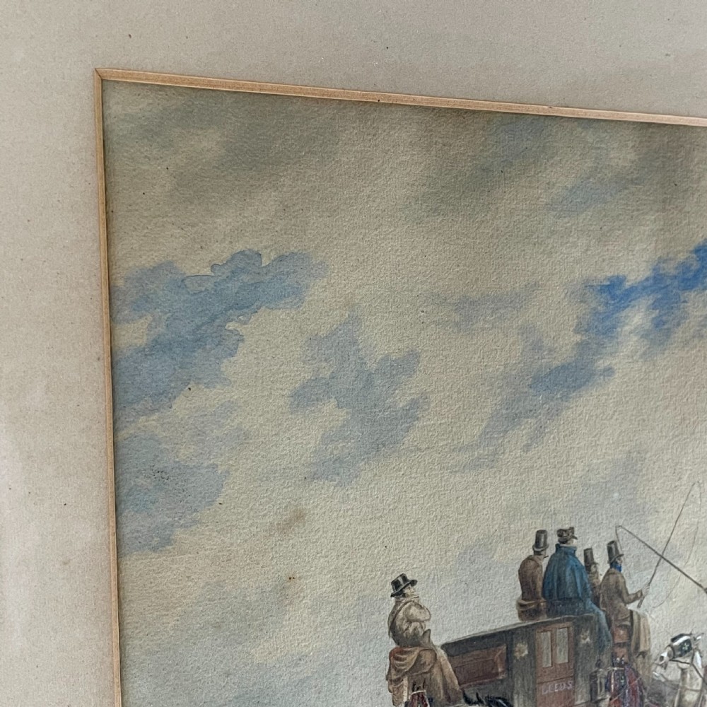 19th C. Watercolour - Charles Cooper Henderson View VIII