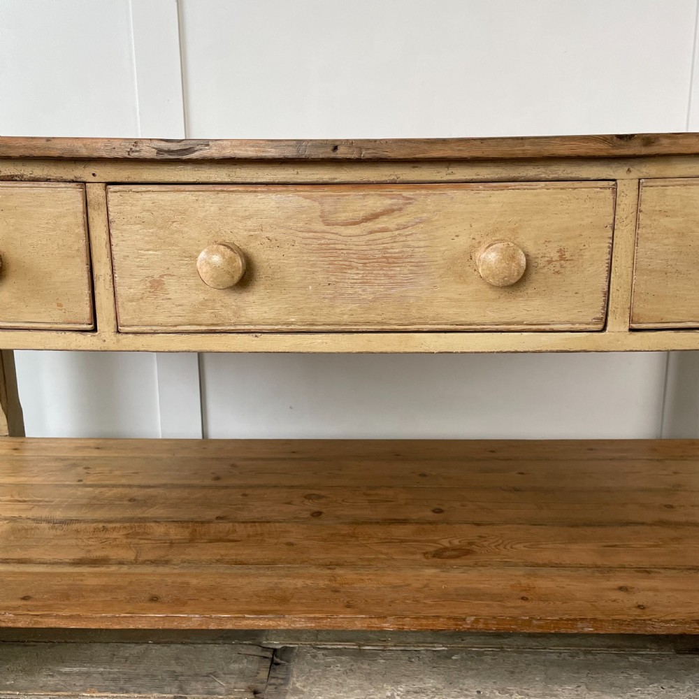 Early Victorian Pine Prep Table View III