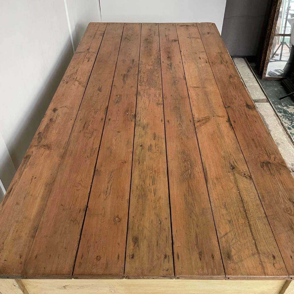 Early Victorian Pine Prep Table View VIII
