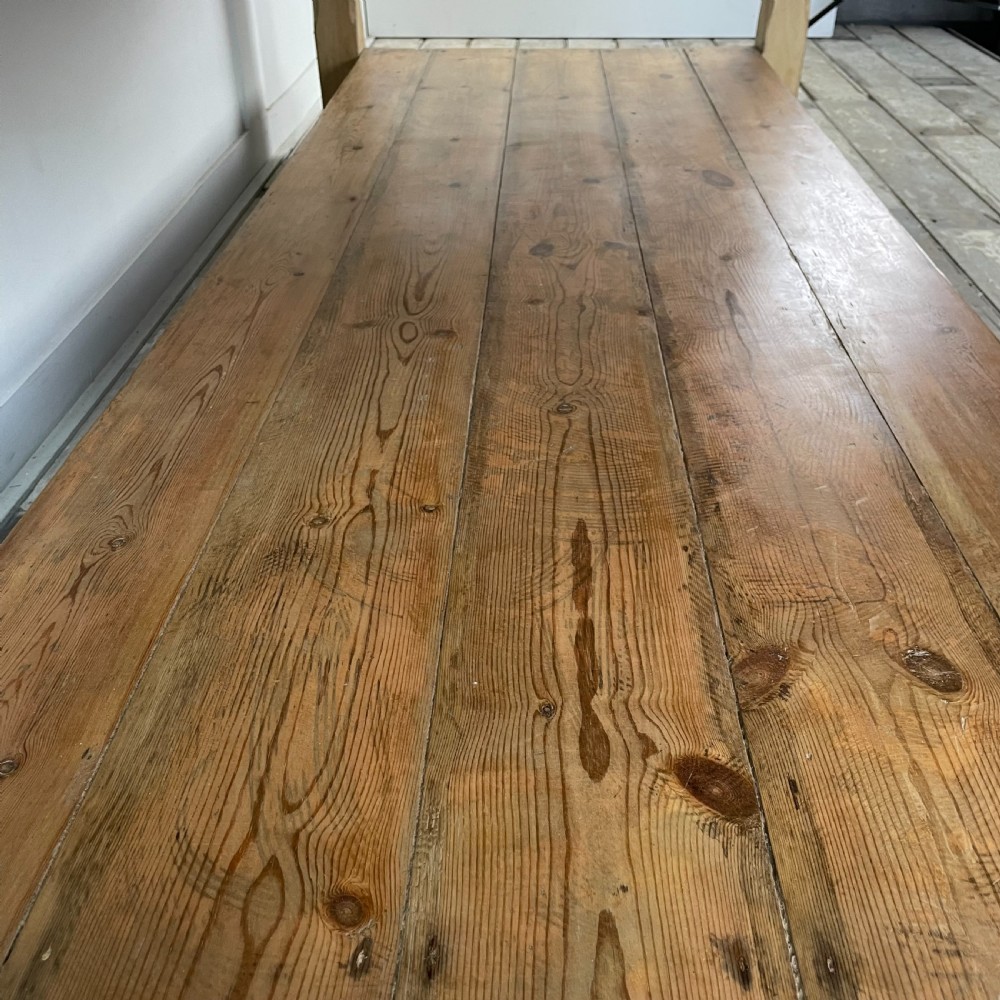 Early Victorian Pine Prep Table View XII