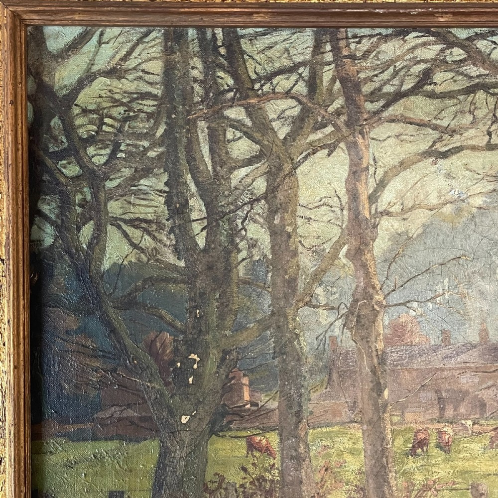 Oil on Canvas - Signed and Dated Hering 1909 View II