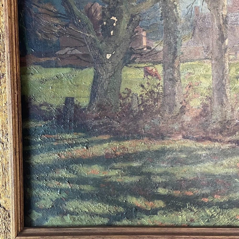 Oil on Canvas - Signed and Dated Hering 1909 View III