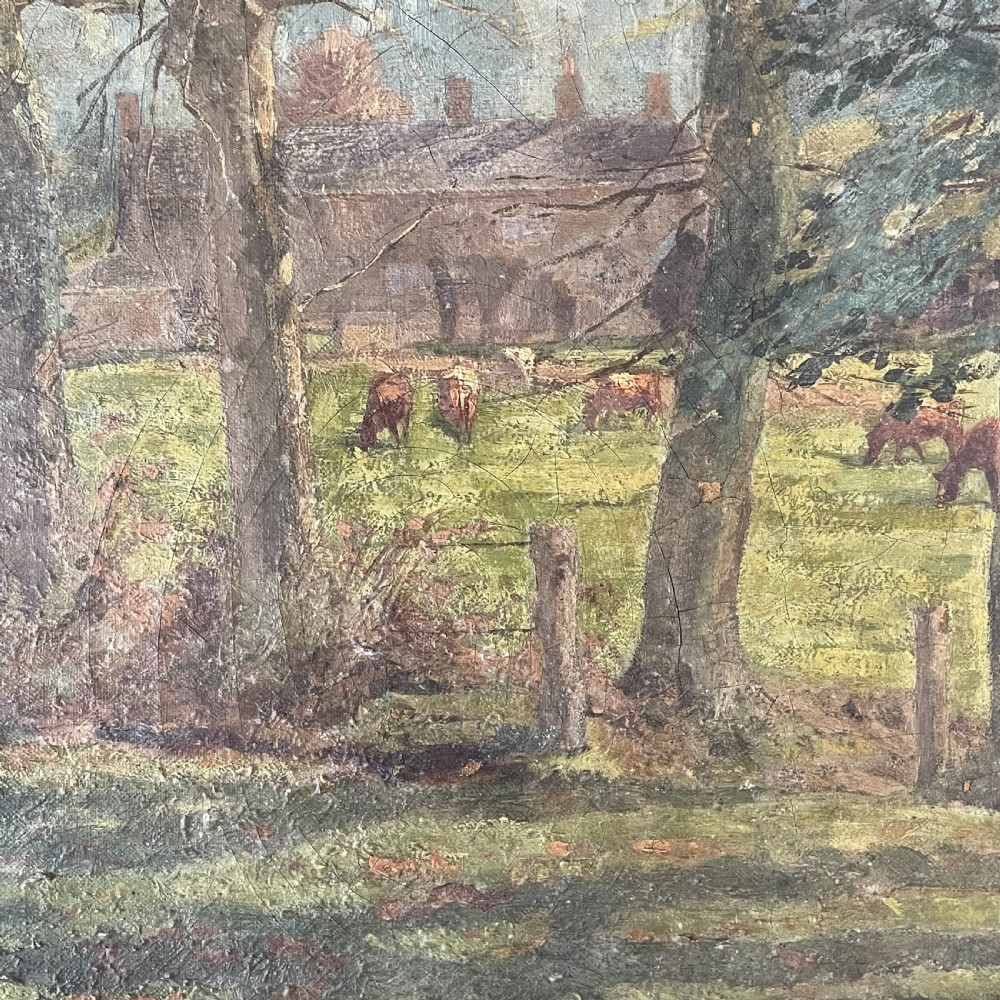 Oil on Canvas - Signed and Dated Hering 1909 View V