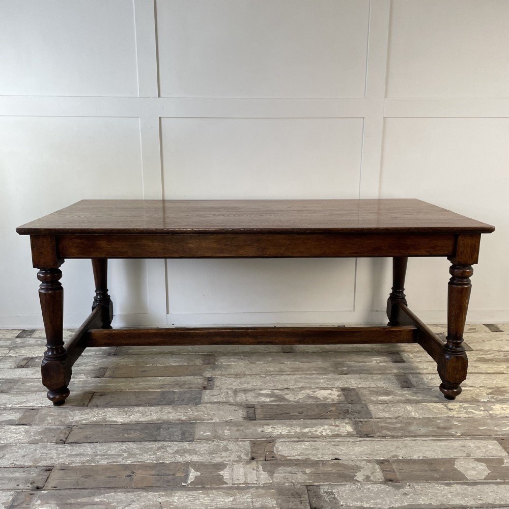 Early 20th C. Oak Refectory Table