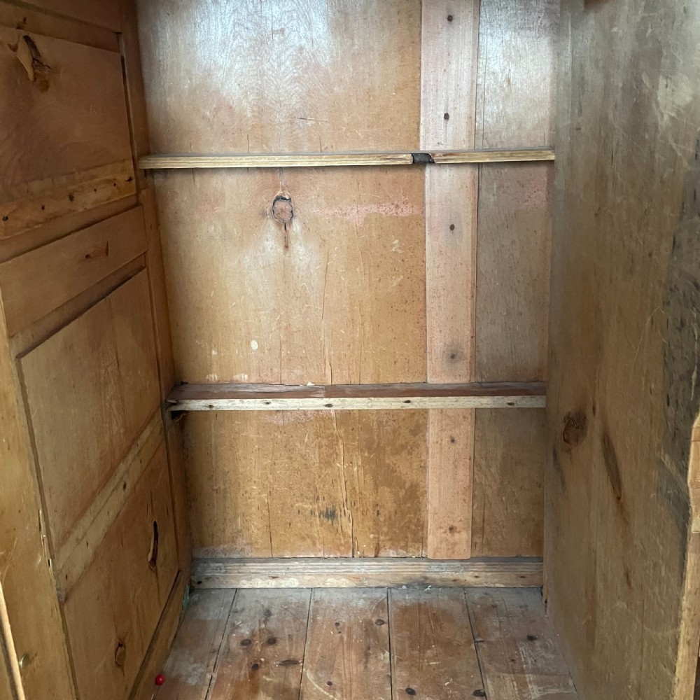 Large Victorian Pine Cupboard View III