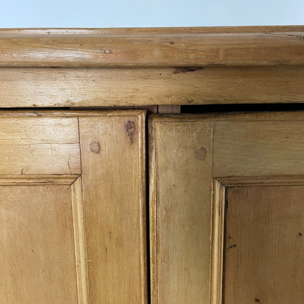 Large Victorian Pine Cupboard View V