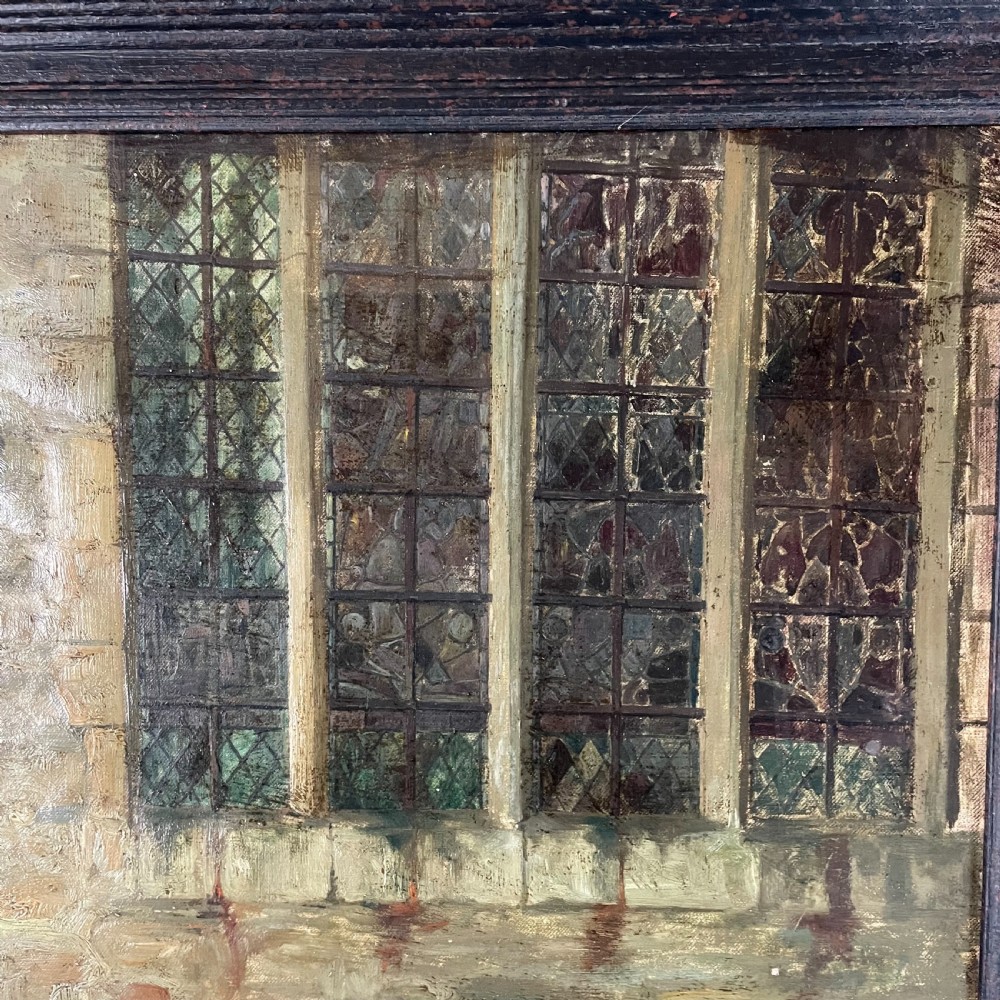 Walter Dendy Sadler - Oil on Canvas - Haddon Hall 1885 View VII